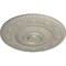 Ekena Millwork Neuveau Ceiling Medallion (Fits Canopies up to 6 3/8"), Hand-Painted Pearl White, 24 1/4"OD x 2"P CM24NAPWS - alternate 2